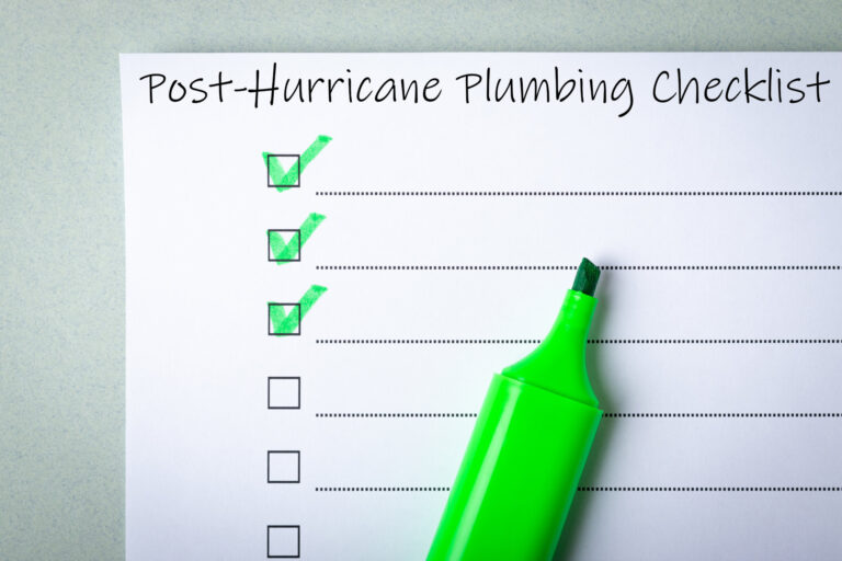 Charlotte County: Your Post-Hurricane Plumbing Checklist